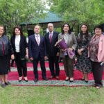 Azərbaycan Milli Konservatoriyasının nümayəndələri Şamaxıda keçirilən tədbirdə iştirak ediblər