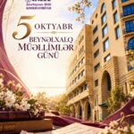 5 Oktyabr – Beynəlxalq Müəllimlər Günü