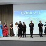 Azərbaycan Milli Konservatoriyasının əməkdaşları Cəbrayıl Şəhəri Günü münasibətilə keçirilən konsertdə çıxış ediblər